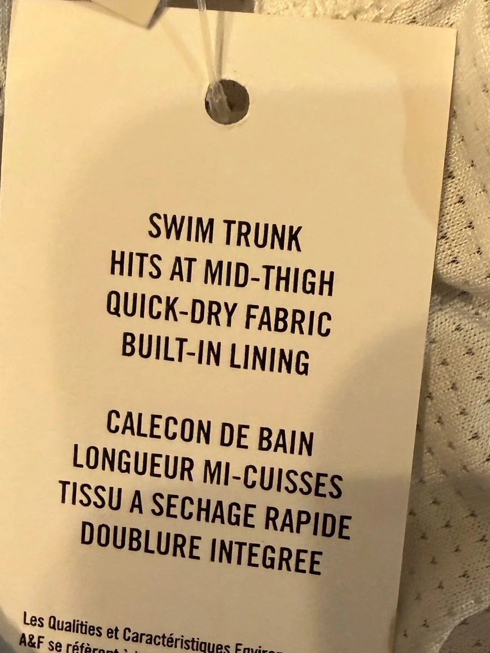 NWT ✨ Hollister Blue and White Hawaiian Print Swim Trunks size small